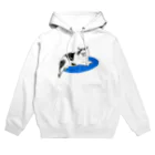 matsuorrrのblue monday cat Hoodie