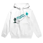 ひよこねこ ショップ 1号店の夏の凧揚げ Hoodie