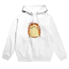 TEHUMARUの驚いているふりをしているハリネズミ Hoodie