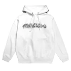 DOUBLE SIZE BEDROOMのマイネームイズシンプルシリーズ Hoodie