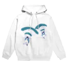 N谷スタジオのペンギンスカイダイバーズ（飛行機なし） Hoodie