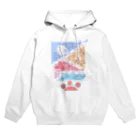 menonokkaの紙ペラにゃんこ(たくさん/色2) Hoodie