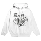 koalaCafeの自分の頭を追い鰹 Hoodie