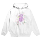 manamanawaruのパープルワルビロ Hoodie