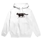 くろにく工房の愛猫グッズ [モモ] Hoodie