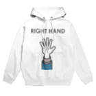 Satoshi_k28_2のRIGHT HAND Hoodie