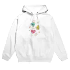 gottani worksのごったにうさぎ  宝石 Hoodie