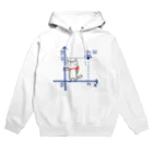 リコペマの第一象限に立つネコ Hoodie