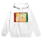 egg Artworks & the cocaine's pixの赤青黄ノ天使 Hoodie