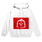 鹿と仏 SHIKA TO HOTOKEのred daibutsu 紅白大仏 Hoodie