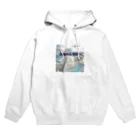 安心コンバーターの白くまくん Hoodie