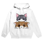 スナネコシンドバッド SUZURIキャラバンのしばねこ（胡麻柴） Hoodie