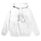 もりながまこのシンプルプードル Hoodie