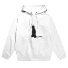 ネコのラクガキの洒落猫(ふく) Hoodie