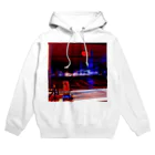 深夜のターミナル駅の大阪のバスターミナル Hoodie