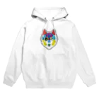 関野絡繰堂の狼-絵具 Hoodie