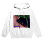 熱帯魚ベタぷちくんショップのぷちくん背面プリントパーカー Hoodie