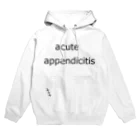 momo310のacute appendicitis mens Hoodie