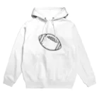 yt731024のラグビーボール Hoodie