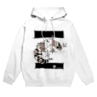 わかくさのストライプ・レオパ(レッド) Hoodie