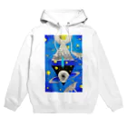 kyon_kyonの碧宙(blue galaxy) Hoodie