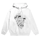 Ussy_0410の顔ブドウ Hoodie