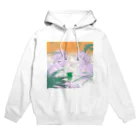 いぬのショップのサンセット・クリームサイダー Hoodie