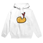 えいとのゆるいコレクションのポップコーンシュリンプ Hoodie