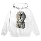 蟻ン子のカラフトフクロウパーカー Hoodie