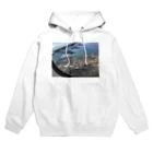 NATSUKO-SHOPの飛行機の窓から Hoodie