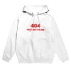 BLICK + BLACK の[404] NOT FOUND Hoodie