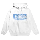 ningen(ニンゲン)の女の子とポヨポヨ星人 Hoodie