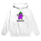 コリぱんだのコリコリ商店の狂ったナスくんパーカー Hoodie