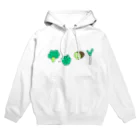 【e-sh0p's】のみどりの野菜 Hoodie