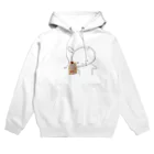 えんがわ炙り店のはちみつしょうがのど飴うさぎ Hoodie