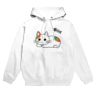 POPWORK (ポップワーク)の詩愛（しおん）猫コラボ商品 （レインボー） Hoodie