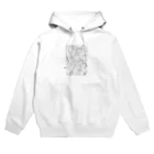 amupontanのわたしはわたし　すきかってちゃん　モノトーン Hoodie