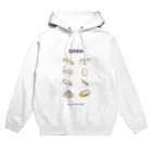 fill_innのおでんのパーカー（黒文字） Hoodie