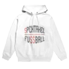 hattalaboのspektakel fussball(白) Hoodie