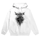 【Carnage Society】のSKULL(WHITE) パーカー