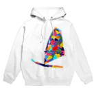 meiroのウィンドサーフィン Hoodie