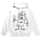 東海道中膝栗毛のゆび刑事　白地 Hoodie