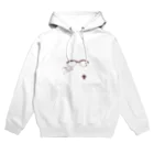 しろねこやのメガネがスキ Hoodie