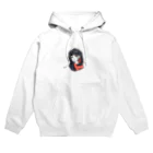 O D SHOPのワンポイントデザイン服　女の子1 Hoodie