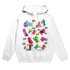 yunimalのインコのカットクラブ Hoodie