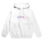 WebDesignFacts SHOPのHTMLロゴ Hoodie