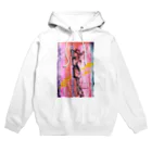 13's SHOPの油彩画『ドレスアップ』 Hoodie