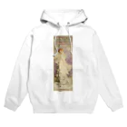 釜萢堂《かまやちどう》美術販売の「LA. DAME. / AUX. CAMELIAS / SARAH BERNHARDT」  Mucha, Alphonse／Paris Musées Hoodie