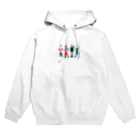 生き方見本市TOKAIの7.全員背景無し（全身） Hoodie