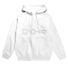 はにわ屋高床支店の方墳＋円墳＝前方後円墳 Hoodie